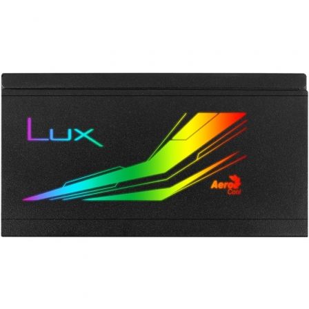 Aerocool LUX RGB 550W Fuente de Alimentación Semimodular 80 Plus Bronze Negro Aerocool LUX RGB 550W Fuente de Alimentación Semimodular 80 Plus Bronze Negro